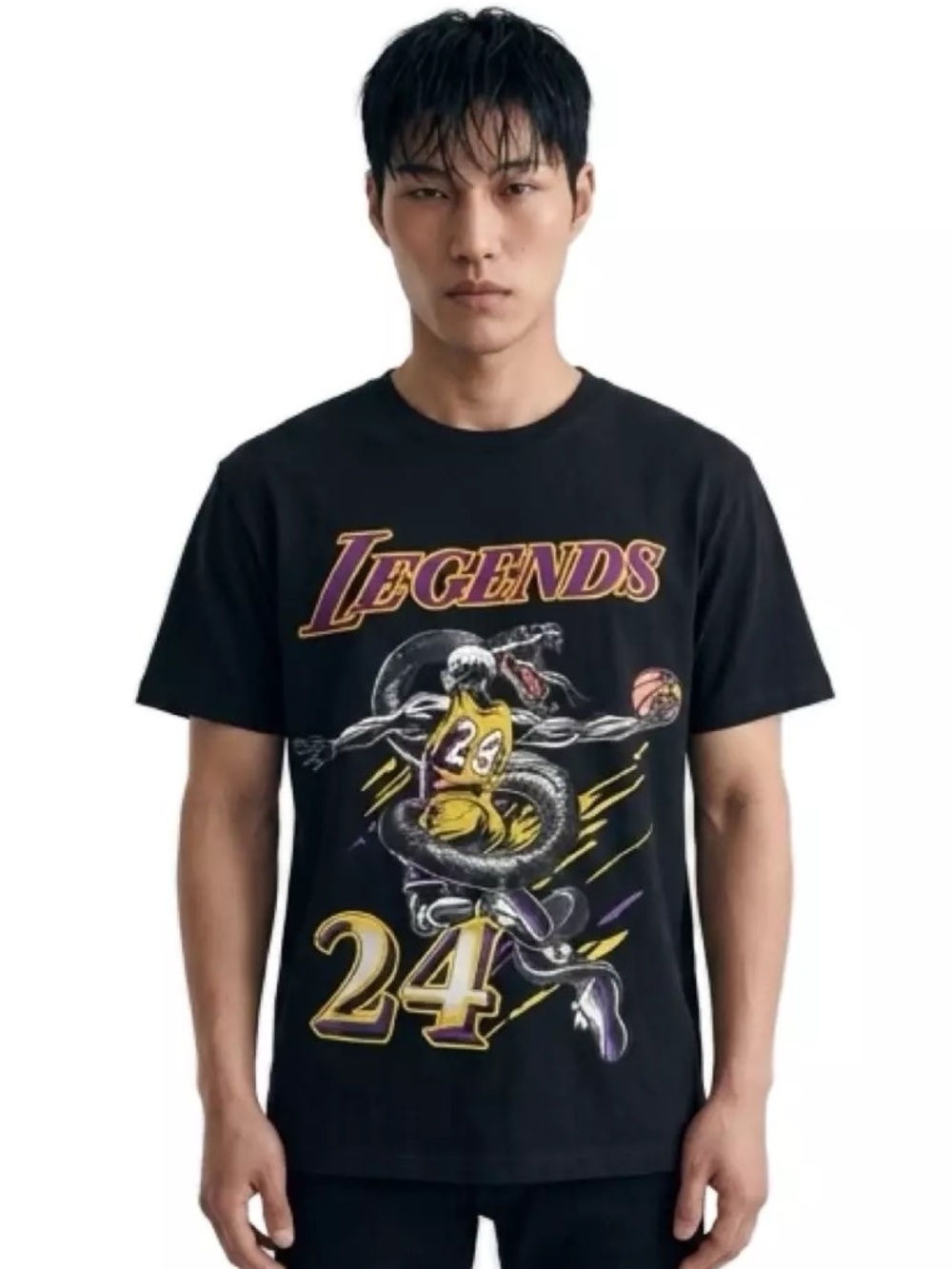 REASON Legends Kobe Bryant Graphic Tee - Black